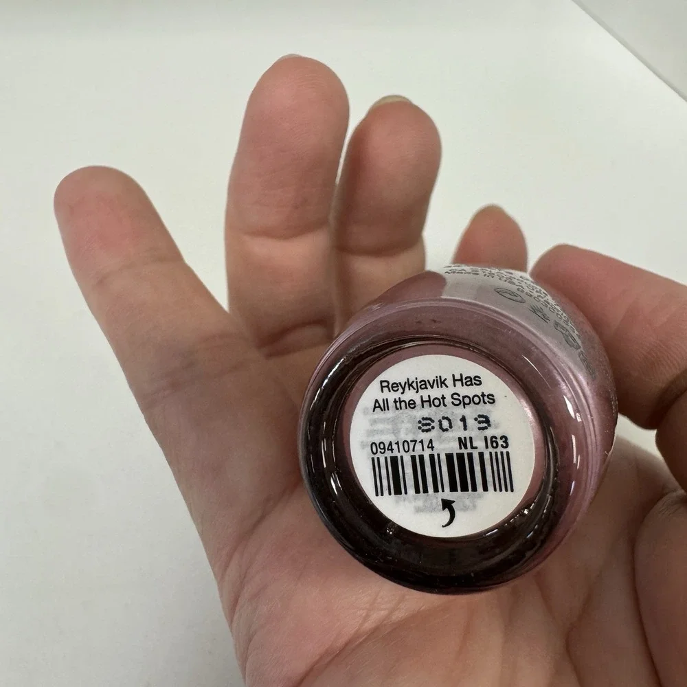 OPI Nail Lacquer Polish NL I63 Reykjavik Has All The Hot Spots 15mL/ 0.5oz NLI63